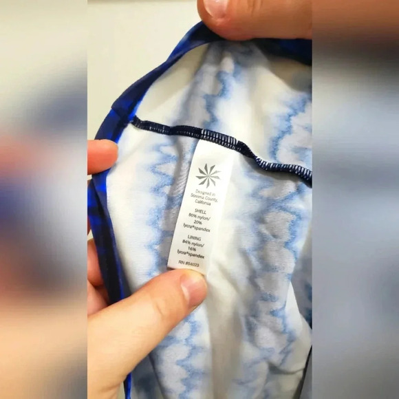 ATHLETA | Del Mar Tankini Bralette with Built In Bra - Picture 4 of 5